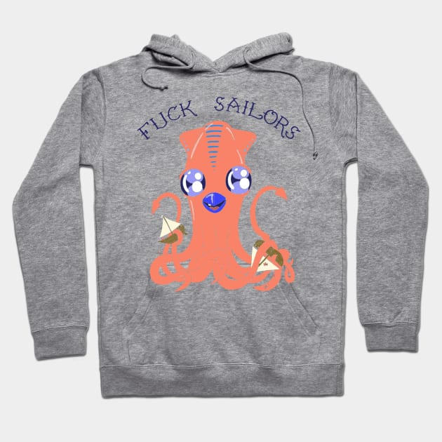 I Hate Sailors Hoodie by calavara